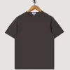 S/S Crew Neck T-Shirt - Charcoal