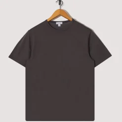 S/S Crew Neck T-Shirt - Charcoal