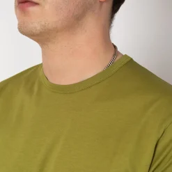 S/S Crew Neck T-Shirt - Matcha Green