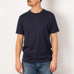 S/S Crew Neck T-Shirt - Navy