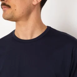 S/S Crew Neck T-Shirt - Navy