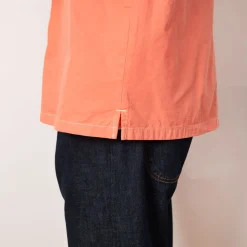 S/S Painter Shirt - Washed Red Poplin