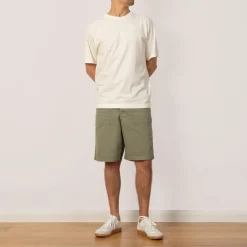 Stitch Logo T-Shirt - Ivory (V0093)