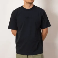 Stitch Logo T-Shirt - Navy Blue (V0020)
