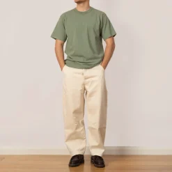 Stitch Logo T-Shirt - Sage (V0055)