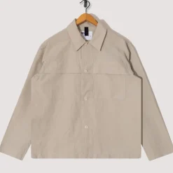 Storm Flap Shirt - Pale Stone