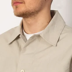 Storm Flap Shirt - Pale Stone