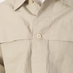 Storm Flap Shirt - Pale Stone
