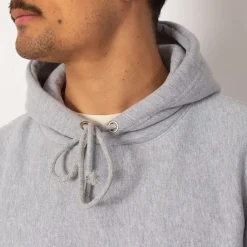 Super Weight Hoodie - Heather Grey