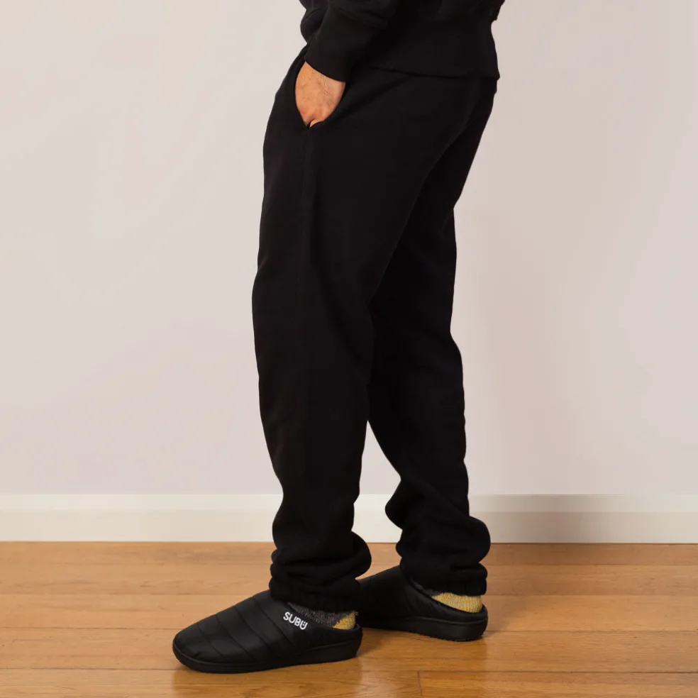 Super Weight Sweatpants - Black