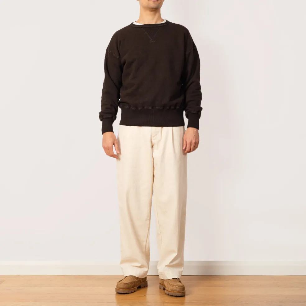 Sweatshirt - Mud Dyed Brown