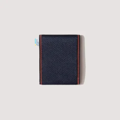 Takata Card Case - Navy/White