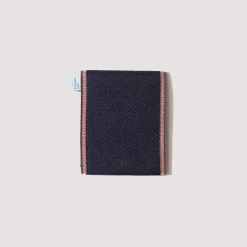 Takata Denim Logo Coin Purse - Orange
