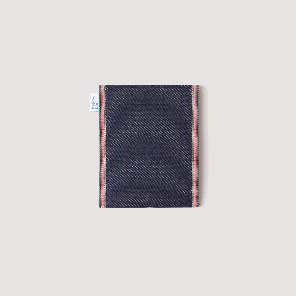 Takata Denim Logo Coin Purse - Red