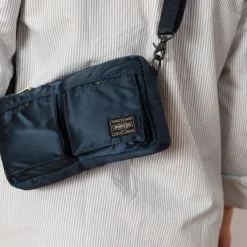 Tanker Shoulder Bag - Iron Blue