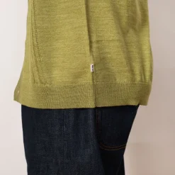 Thor S/S Cardigan 6584 - Evergreen