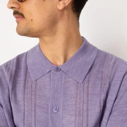 Thor S/S Cardigan 6584 - Violet
