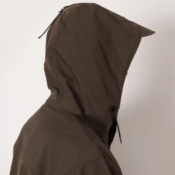Travel Half Parka - African Black