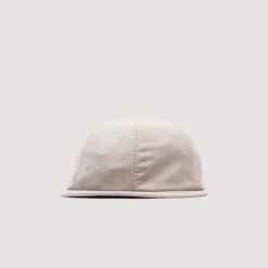 Tropical Wool 6 Panel Cap - Beige