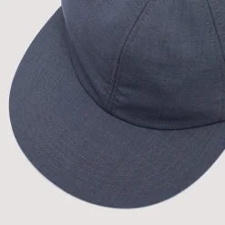 Tropical Wool 6 Panel Cap - Charcoal