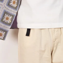 Tuck Belted Pants - Ecru
