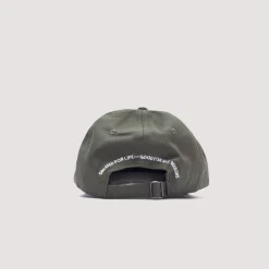 Twill 6 Panel Cap - Ivy Green