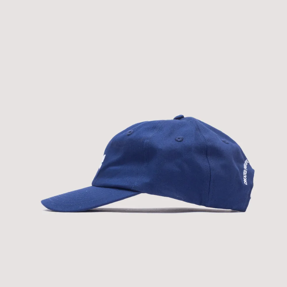 Twill 6 Panel Cap - Workwear Blue