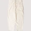 Twisted Trouser - Ecru