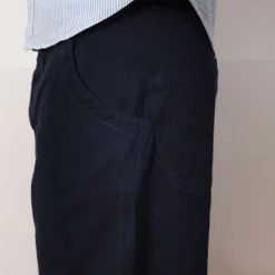 Twisted Trouser - Navy