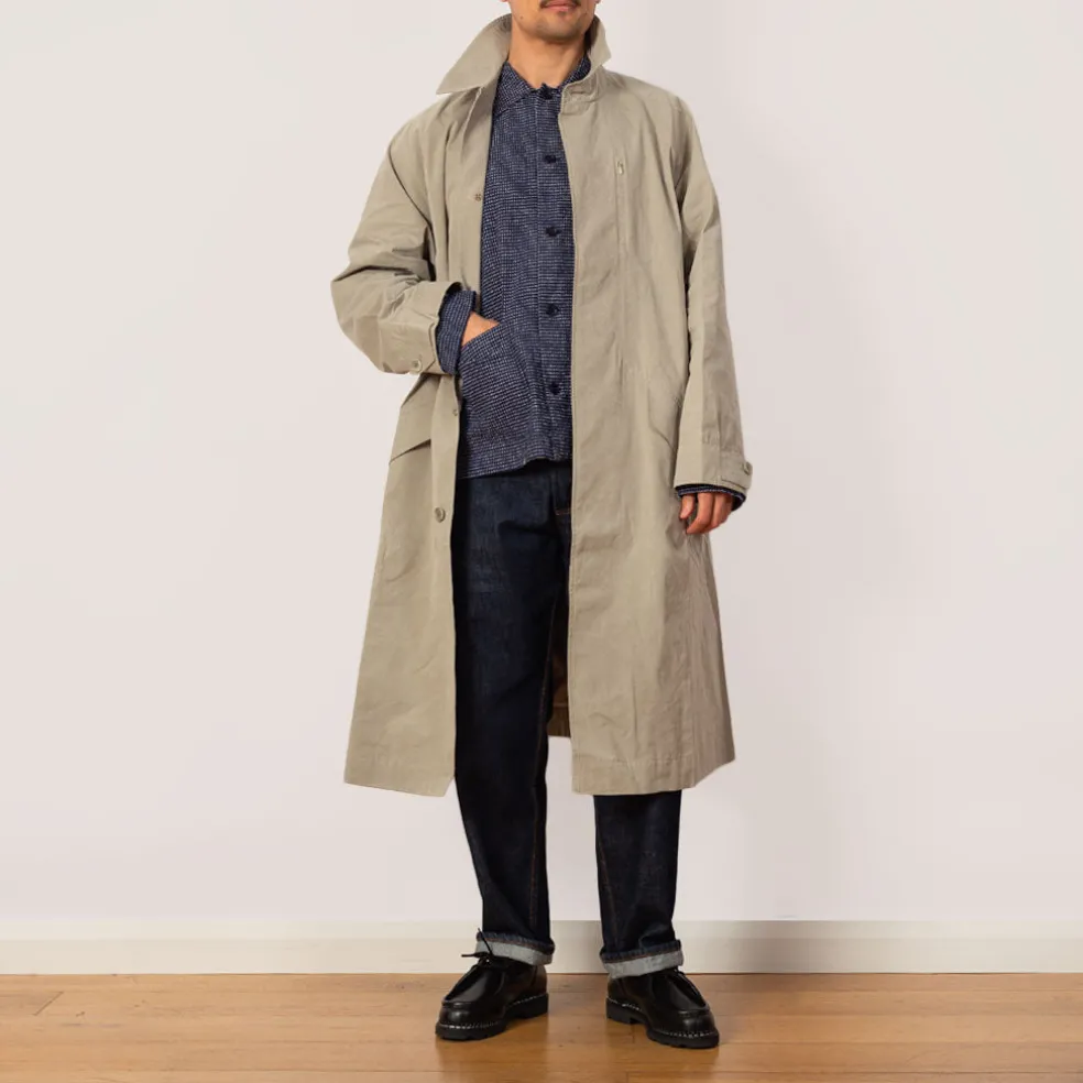 Tyrell Trench Coat - Stone