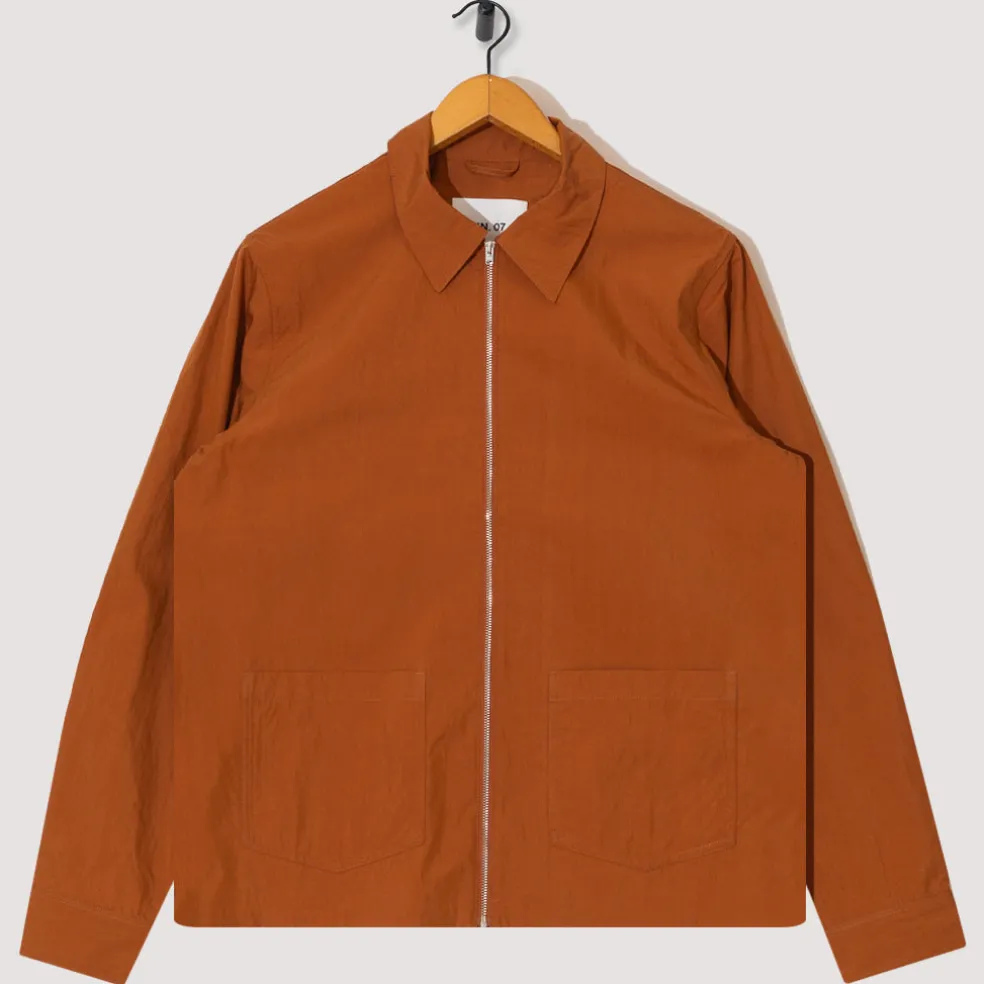 Virgil Zip Shirt 5024 - Caramel