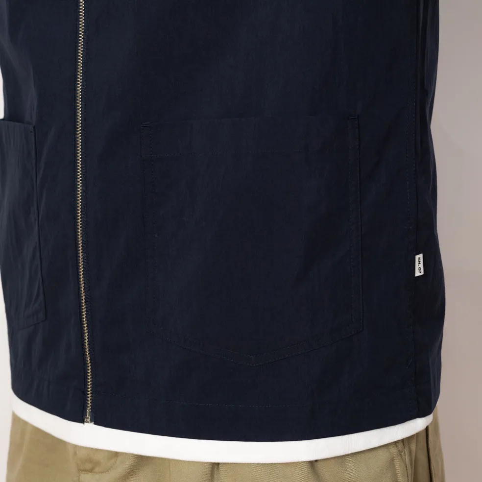 Virgil Zip Shirt 5024 - Navy