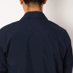 Virgil Zip Shirt 5024 - Navy