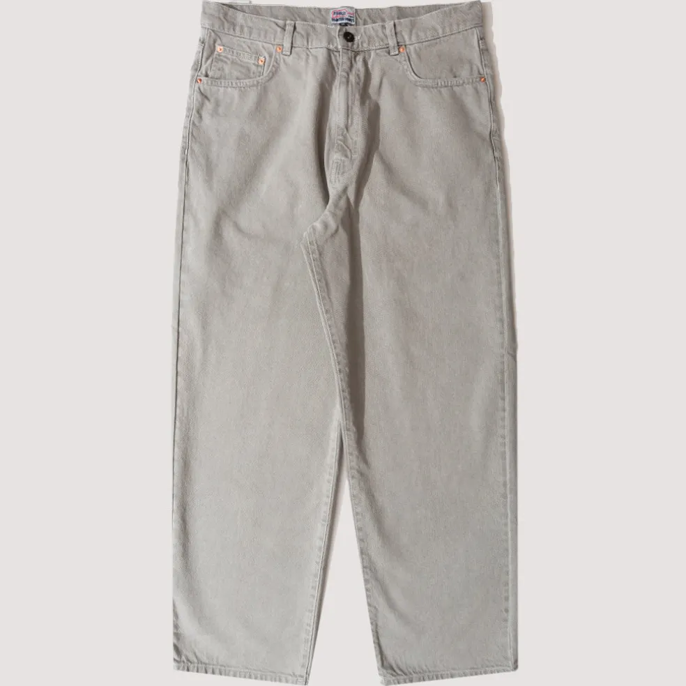 Wide 5 Jean - Faded Grey Denim