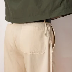 Wide Fit Trouser - Pumice Herringbone