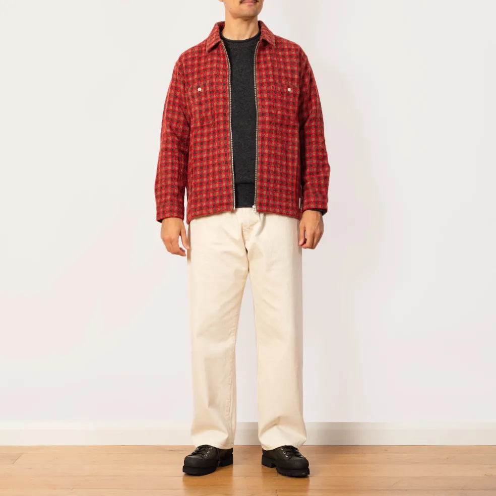 Wide Taper Jean - Ecru