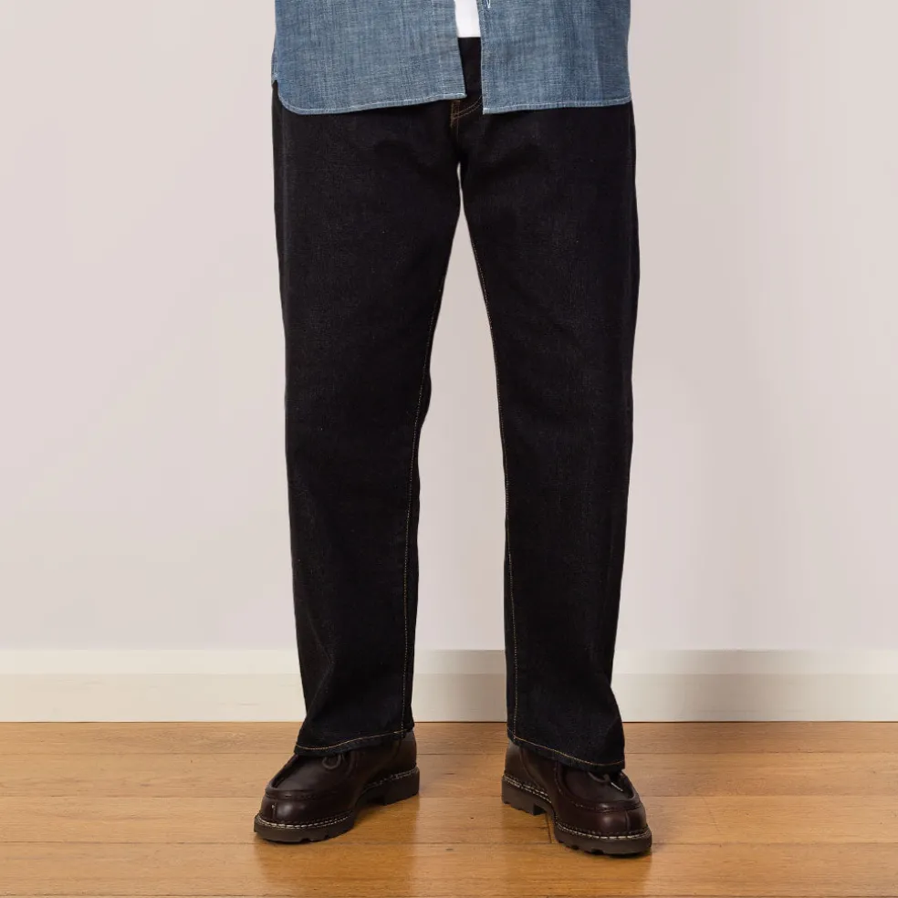 Wide Taper Jean - Rinse