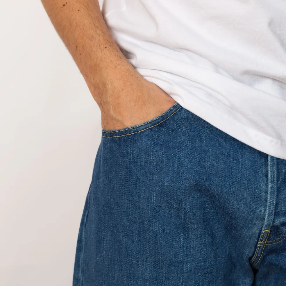 Wide Taper Jean - Wash