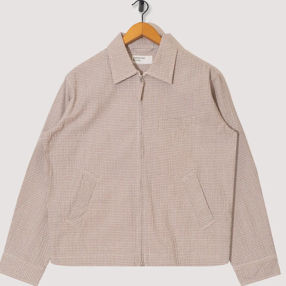 Windcheater Jacket - Ecru/Sand
