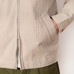 Windcheater Jacket - Ecru/Sand