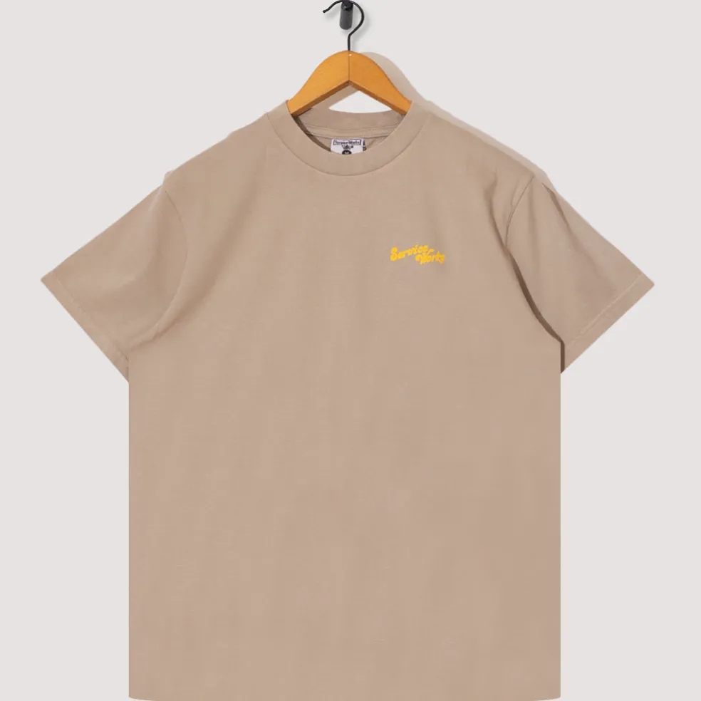 Work + Pleasure Tee - Stone