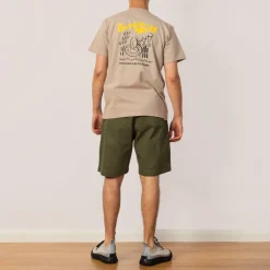 Work + Pleasure Tee - Stone