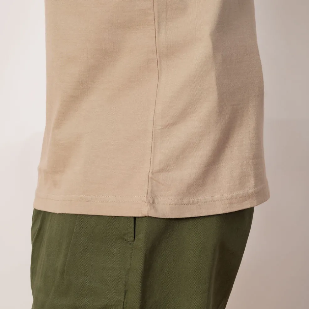 Work + Pleasure Tee - Stone