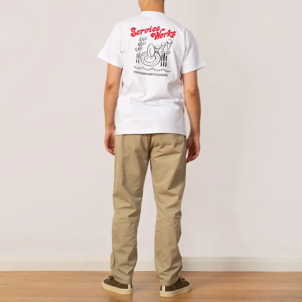 Work + Pleasure Tee - White