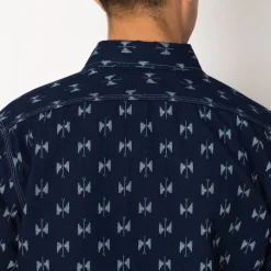 Work Shirt Indigo Kasuri - Papillon