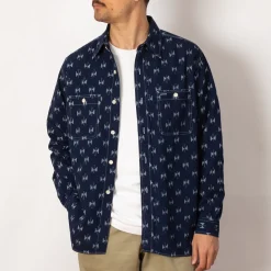 Work Shirt Indigo Kasuri - Papillon