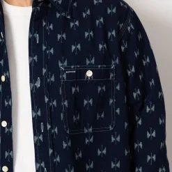 Work Shirt Indigo Kasuri - Papillon