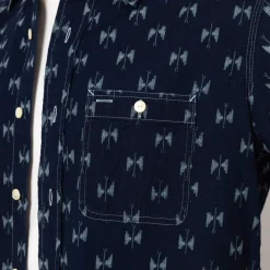 Work Shirt Indigo Kasuri - Papillon