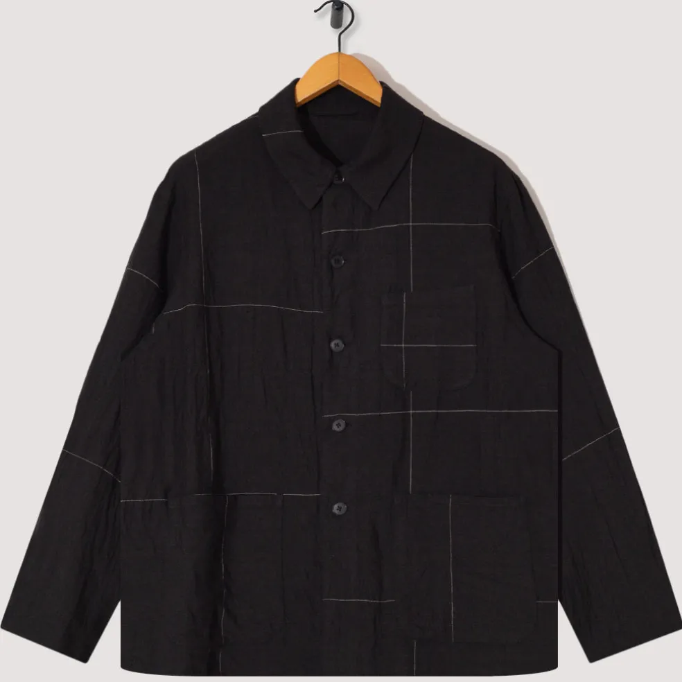 Work Shirt Jacket - Black Window Pane