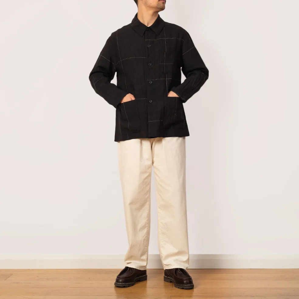 Work Shirt Jacket - Black Window Pane